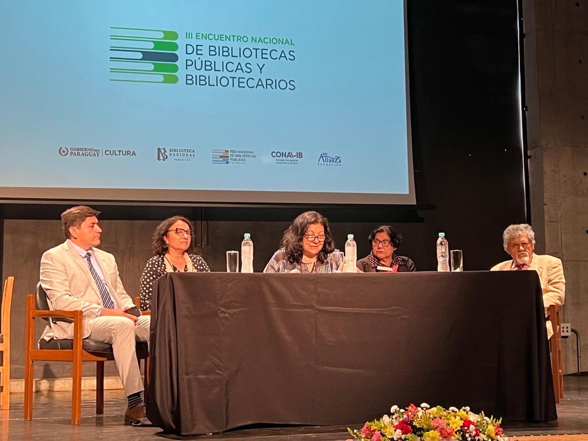 Este viernes se inició el III Encuentro Nacional de Bibliotecas Públicas y Bibliotecarios, organizado por la Biblioteca Nacional, con el apoyo del Consejo Nacional del Libro y la Lectura (CONALIB).
spl.gov.py/es/la-spl-form…