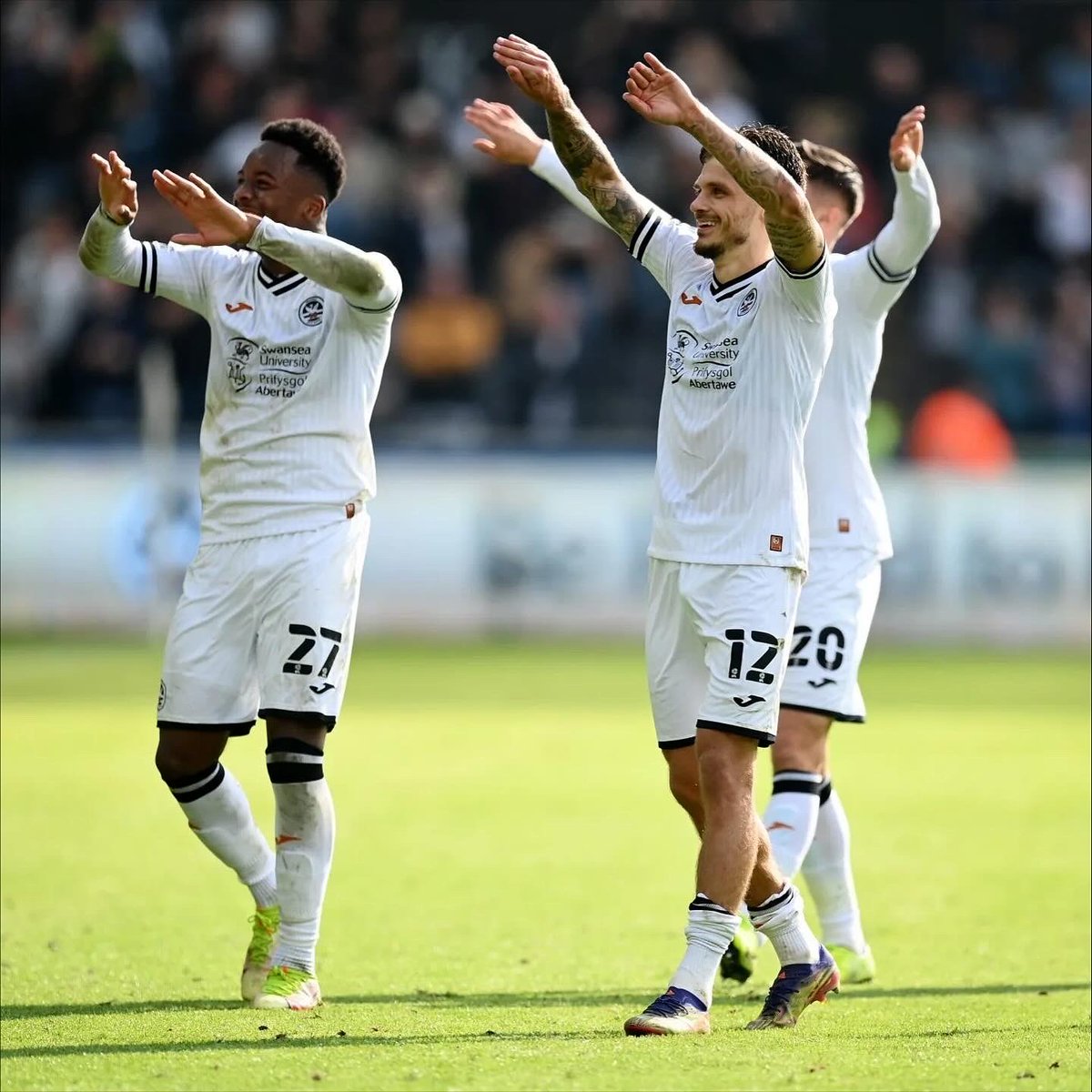 4️⃣ 𝗬𝗘𝗔𝗥𝗦 𝗔𝗚𝗢 𝗧𝗢𝗗𝗔𝗬

Jamie Paterson wrote his name into South Wales derby history by scoring a worldie in an easy 3-0 home win.

He became the third Swansea player to be reported to the police by the opposing club for a celebration! Lee Trundle and Alan Tate being the
