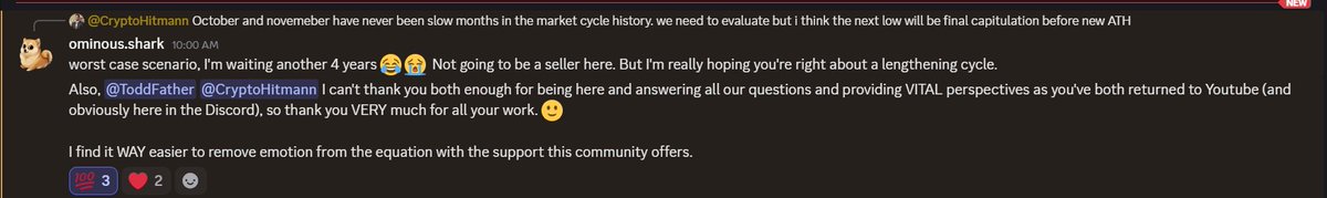 We love the community we have built and hope more of you want to be here for the journey and support 🤝

LearnCrypto.io to see how we can help!