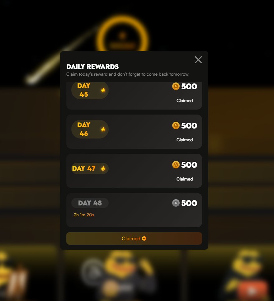 Ariyan_s04's tweet image. Close to 50 DAYS streak on @avituslabsxyz 😎🔥
Gambling is about to enter a new era

#avitus