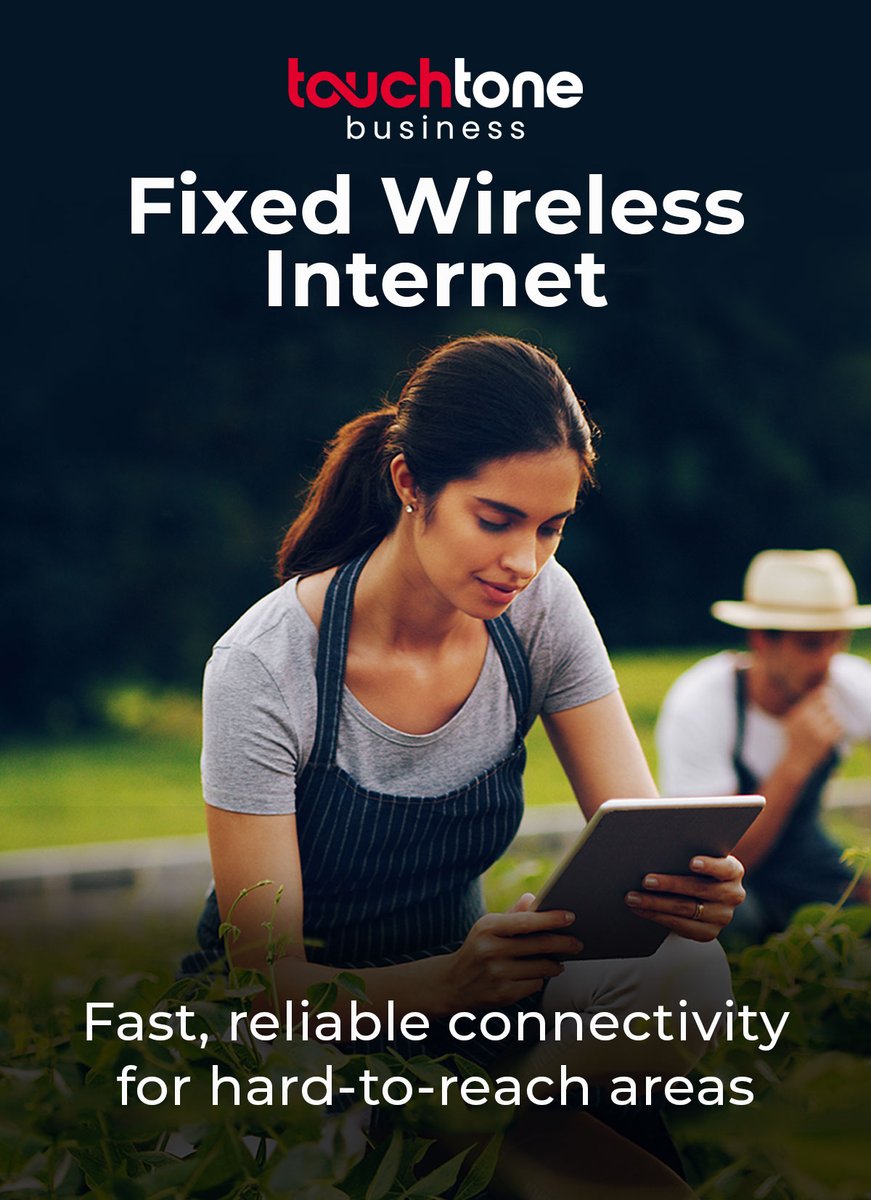 TouchToneNet's tweet photo. Remote area? No fiber? No worries. TouchTone’s Fixed Wireless Internet keeps you connected—fast, secure, and ready when you are. 🌐 Learn more about how TouchTone keeps businesses connected—anywhere—https://t.co/AIi63zGsfn
#Connectivity #FixedWireless #TouchTone https://t.co/VOBpYUL1Sr