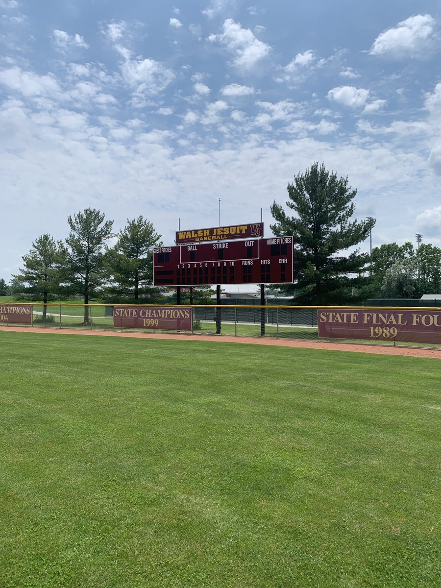 This is where we took BP on Saturday back in 2021. Can’t thank Walsh Jesuit enough. Fun memory!⚾️