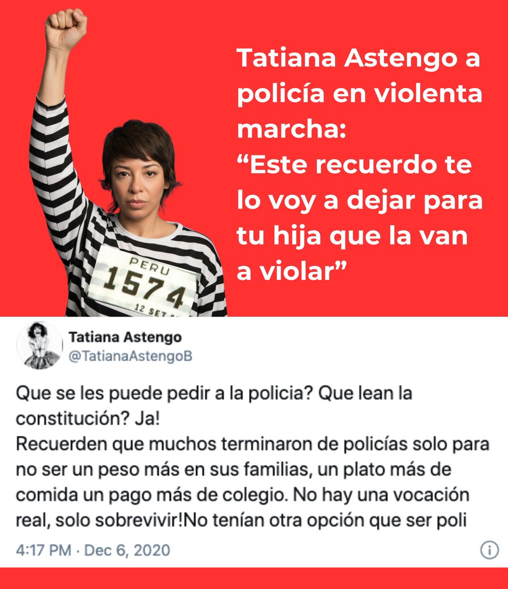 Debemos exigir una reforma en la PNP, sancionar a los malos elementos que manchan el uniforme. Pero ese odio desmedido hacia la institución es vil.
Refleja el mismo resentimiento que tuvieron SL y el MRTA, para quienes la Policía era su enemigo y los asesinaban sin piedad.