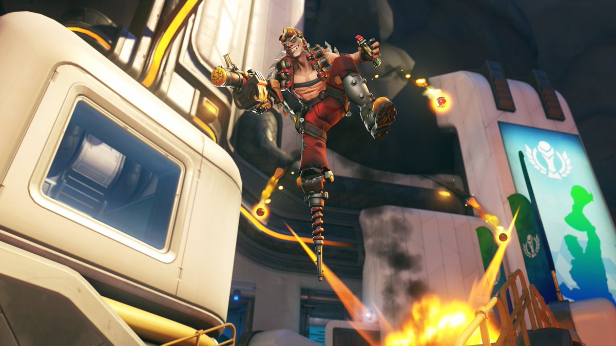 PlayOverwatch's tweet photo. Active items have entered the arena with our latest Stadium upgrades, Gadgets ⚙️

Join Stadium Systems Designer Larry Wu in today’s Weekly Recall blog as he dives into how Gadgets can shift the tide of battle and give your Builds a serious boost 🏟️

📝 https://t.co/EzRhkPVc6J https://t.co/0kvHLQZlM1