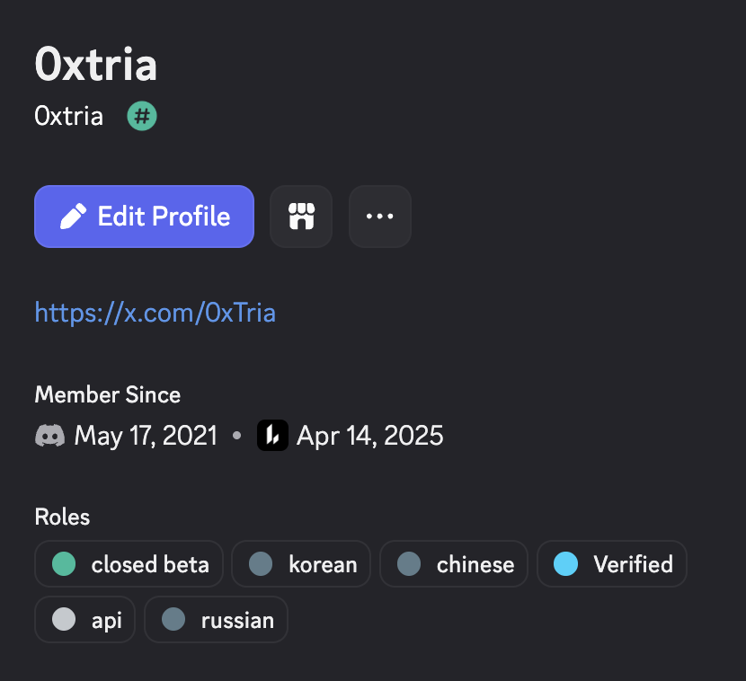 0xTria tweet media
