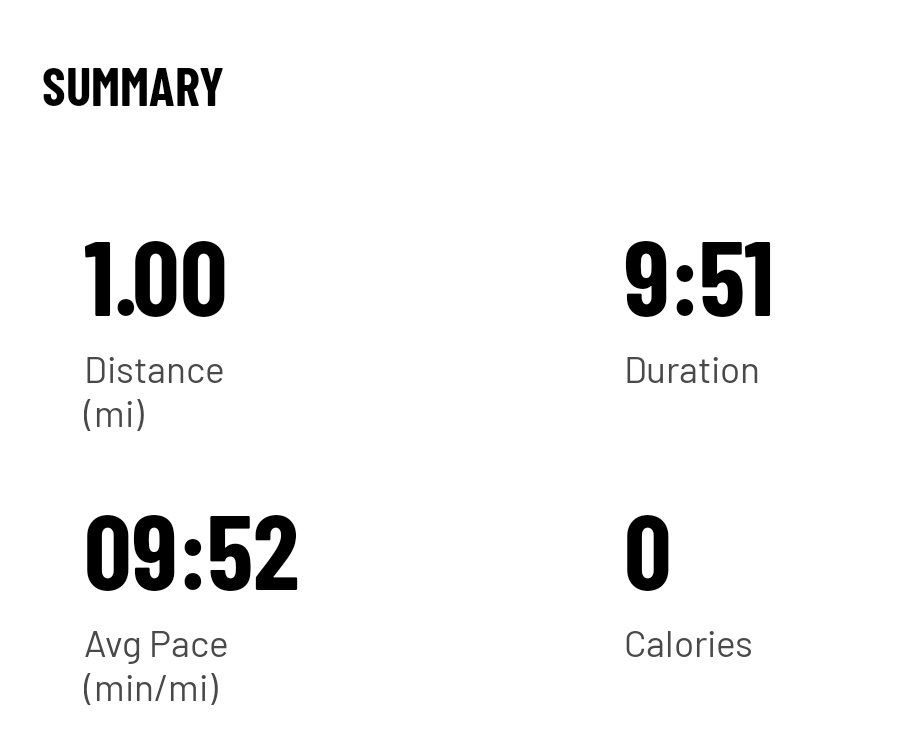 A year ago I had surgery to my knee. My doctor said I might not be able to ever run again, but this would give me the best shot at it. 

Today I ran a sub 10 minute mile for the first time in 4 years. 

Never,
never, 
never
give up.
