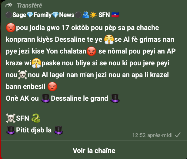 SFN_292025's tweet photo. Nou genlè pou nou pa pran konsyans menm antanke pèp🤦 https://t.co/svcK6C11rR