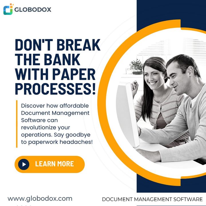 globodox's tweet image. Don't break the bank with #paper processes! Discover how affordable #DocumentManagementSoftware can revolutionize your operations. Say goodbye to #paperwork headaches!
zurl.co/kWYB
#Godigital
#Automation
#Department
#Datasecurity
#Digitaltransformation