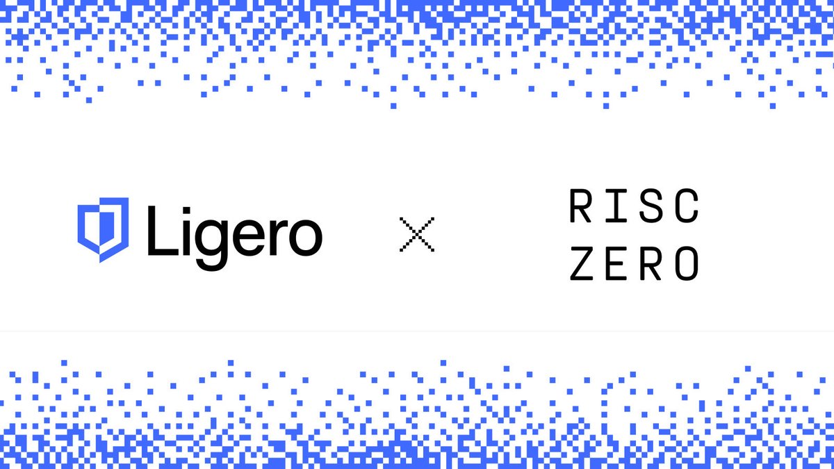 ligero_inc's tweet photo. 1/ Ligero is partnering with @RiscZero to integrate our client-side ZK proving system with RISC Zero’s verifiable compute stack. 

Together, we’re combining privacy, scalability, and verifiability in one unified framework. https://t.co/xGmJnjlVyZ