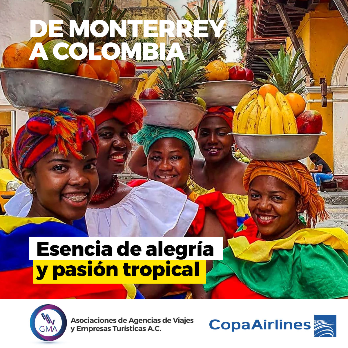 GMA_MX (@gmamx2) on Twitter photo 🥳 Con <a href="/CopaAirlines/">Copa Airlines</a> 👉🏻 Vuela de 🛫 Monterrey a Colombia y déjate envolver por la calidez de su gente y los paisajes que roban el aliento.
❗️Colombia te espera con el corazón abierto❗️ 💛💚
#GMA #CopaAirlines #Colombia #Monterrey #StopoverPanamá 🥳 Con <a href="/CopaAirlines/">Copa Airlines</a> 👉🏻 Vuela de 🛫 Monterrey a Colombia y déjate envolver por la calidez de su gente y los paisajes que roban el aliento.
❗️Colombia te espera con el corazón abierto❗️ 💛💚
#GMA #CopaAirlines #Colombia #Monterrey #StopoverPanamá
