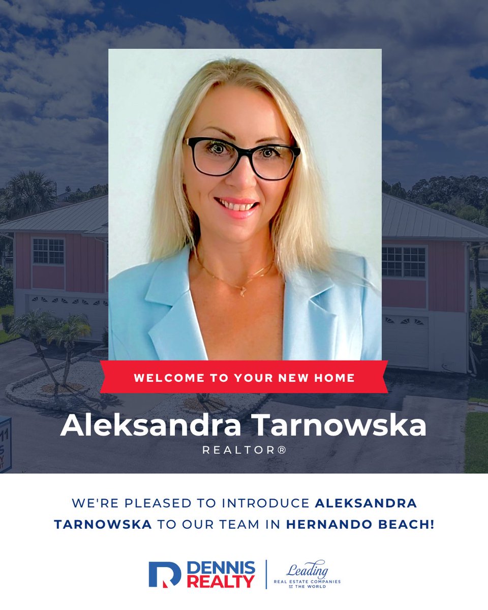 DennisRealty's tweet photo. Join us in giving her a warm Dennis Realty welcome! 🎉

Connect with Aleksandra:
📧 AskAleksandra.Realtor@gmail.com
📞 (352) 232-9403

#DennisRealty #WelcomeToTheTeam #HernandoBeach #FloridaRealEstate #TheDennisDifference #NewAgent #LeadingRE #Wearelocalweareglobal https://t.co/4HfUg0vGi2