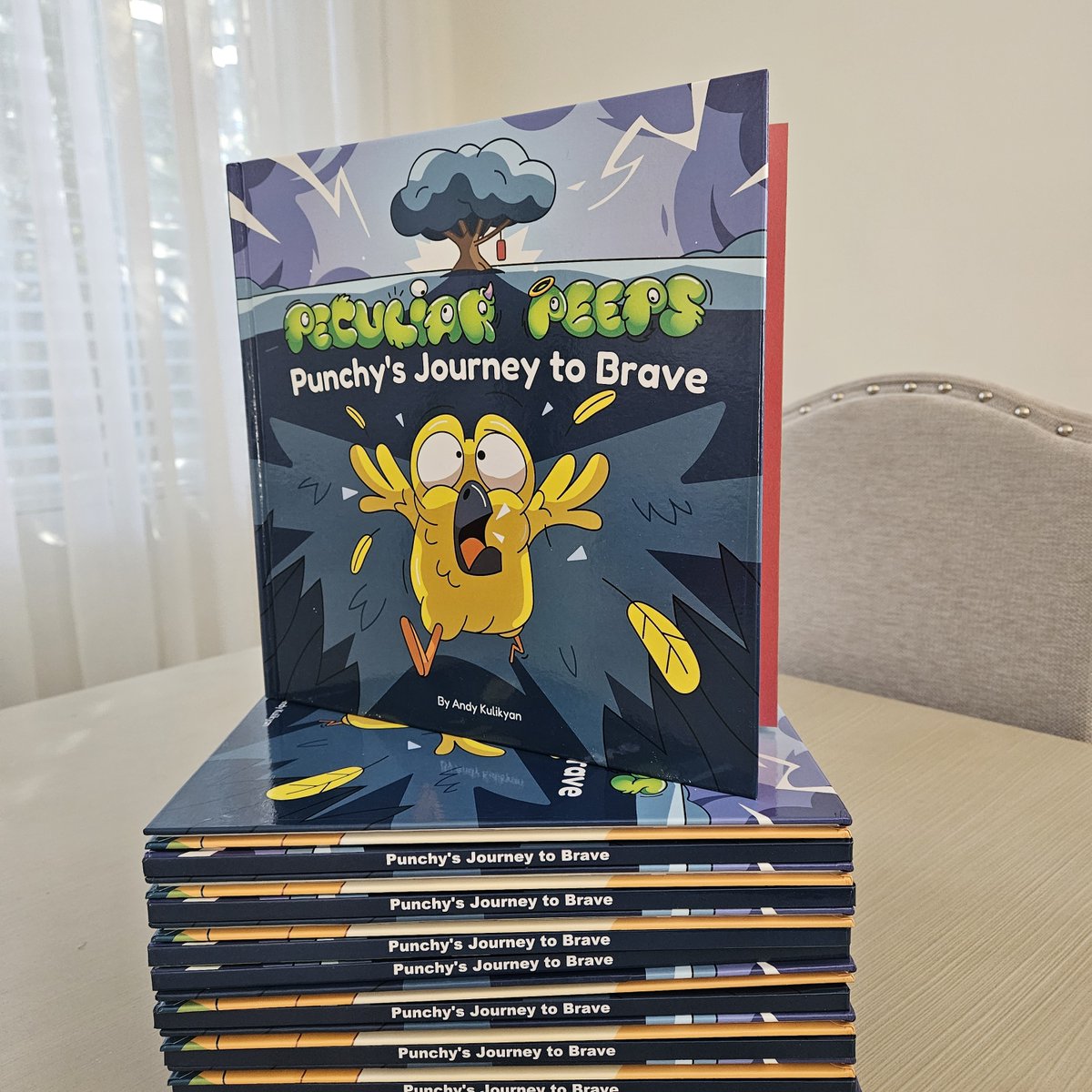 PeculiarPeeps_'s tweet photo. More books shipping this weekend 📚

What a wild success Peeps first book has been.

The goal is the sell up to 500 copies in the next few months while we are working on the next book in the series already 🐥

Book giveaway on X is coming soon. Keep an eye out for that 👀 https://t.co/48iUFS302l