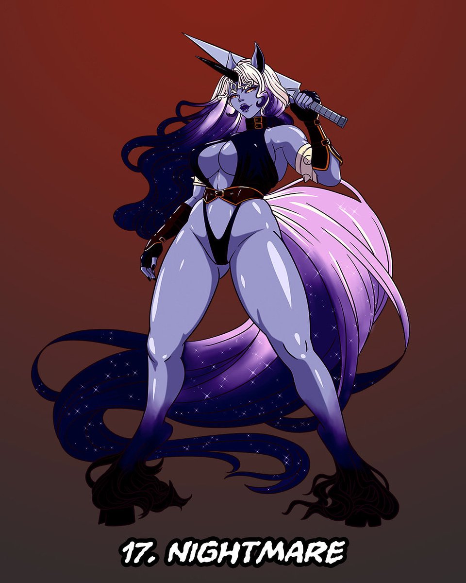 LaBlueGal's tweet photo. Monster Girl Madness Day 17: Nightmare
She starts off as a dream but it always goes from 0 to 100 really fast…
#monstergirlmadness #monstergirl #monstergirls #monstergirlart #octoberprompt #octoberprompts #unicorngirl https://t.co/ddwn4ilcTp