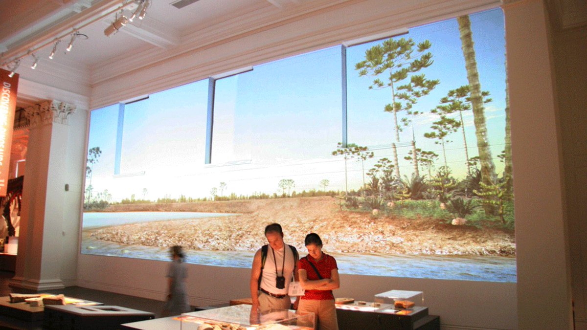 GooSystems's tweet image. Screen Goo on Wall at Museum in Australia
#GooSystems #ScreenGoo #projection