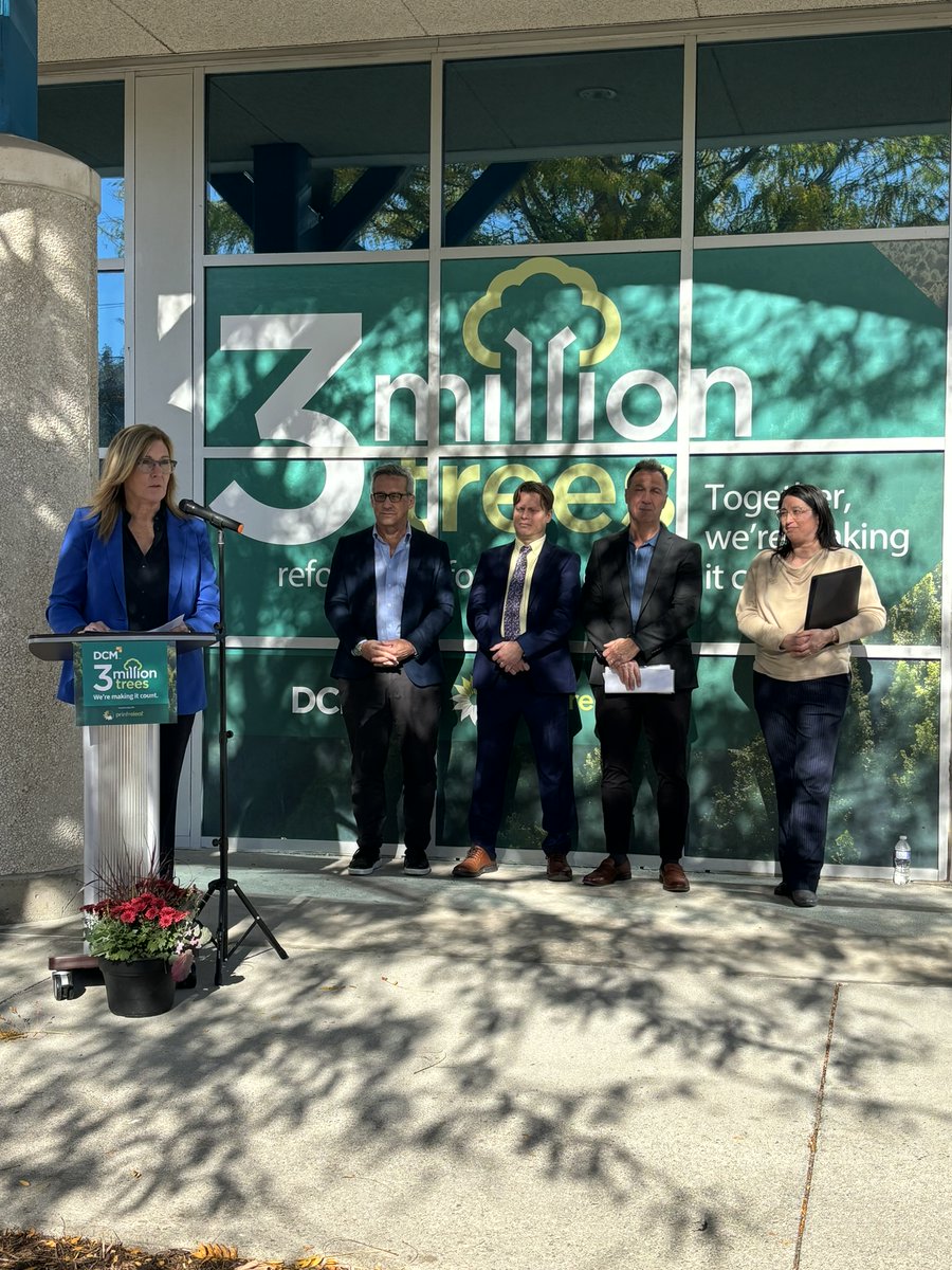 Yesterday, I joined the team at DCM in Burlington to commend them on an incredible milestone — the planting of three million trees through their reforestation partnership with PrintReleaf.

DCM’s leadership in sustainability is reducing waste and supporting reforestation both
