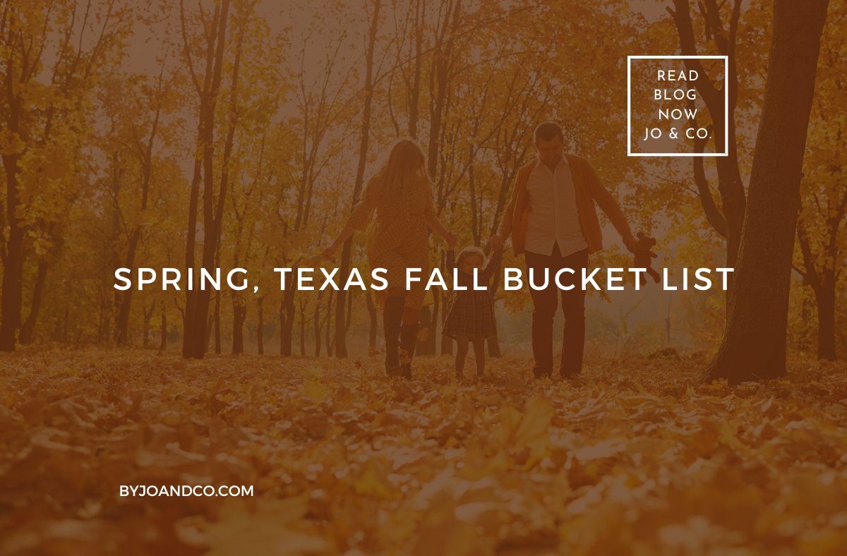 JordanSchilleci's tweet image. Hi there friends! 🍁 Fall in Spring, Texas is here, filled with community, charm, and adventure. From family fun to cozy local spots, our Fall Bucket List has everything you need to make this season unforgettable. ✨

Learn more! 🔗 byjoandco.com/2024/08/01/spr…

#springtx #Fall2025