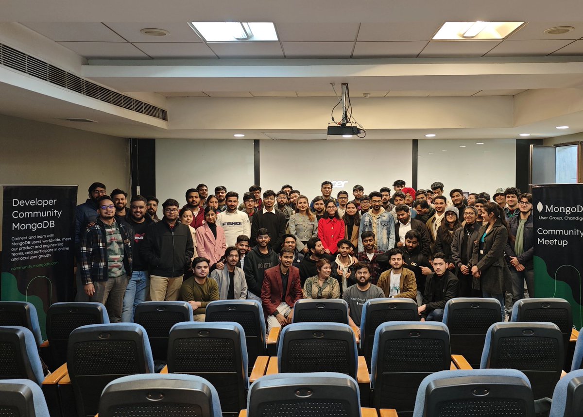 MongoDB's tweet image. 🙌 Big news: MongoDB User Groups are now on @Meetup!
Find your local MUG, join the community, and RSVP for your next event. mongodb.social/6017A2IgS