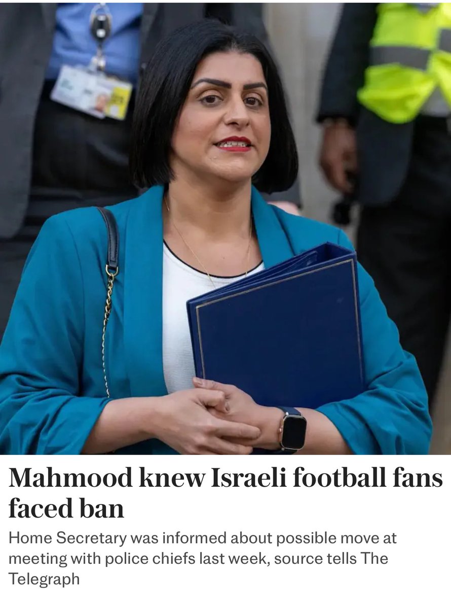 Of course she fucking was. 

This government doesn’t represent us at all anymore
