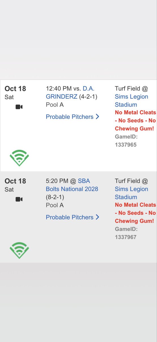 kannon_tucker's tweet image. Got some good work in today with a light touch and feel day on the mound getting ready for my start tomorrow at Gaston College. Fastball, Changeup, Slider, and Curveball all were mixing well together and was able to command them for strikes! #uncommitted 

Game time is at 12:40!