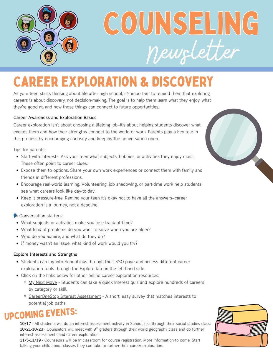 BHS Counselor Newsletter