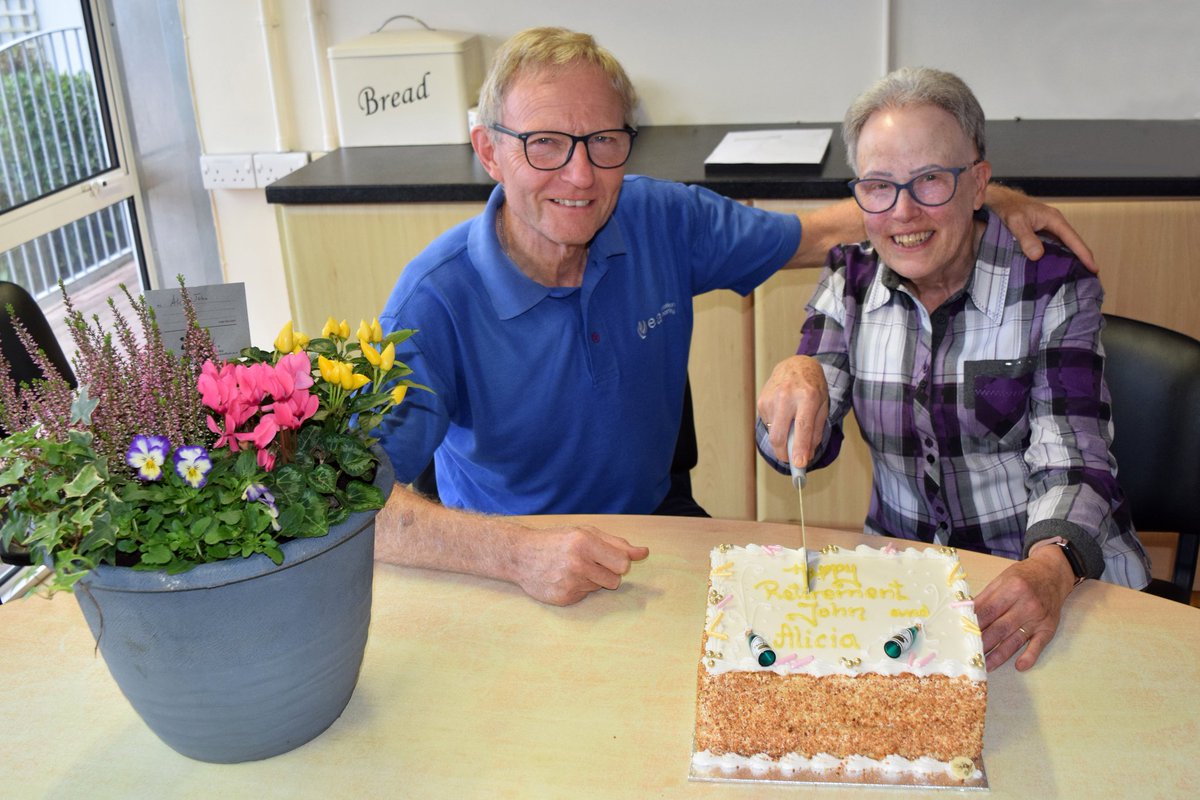 StMarysHSNewry's tweet photo. Retirements
John and Alicia McArdle are retiring from the Staff of St Mary’s after 35 and 36 years’ service to our school.

John was our wonderful Caretaker for 35 years and Alicia was Technology Technician for 23 years and our Green-Fingered Gardener for the last 13 years. https://t.co/zK54QC7VpO