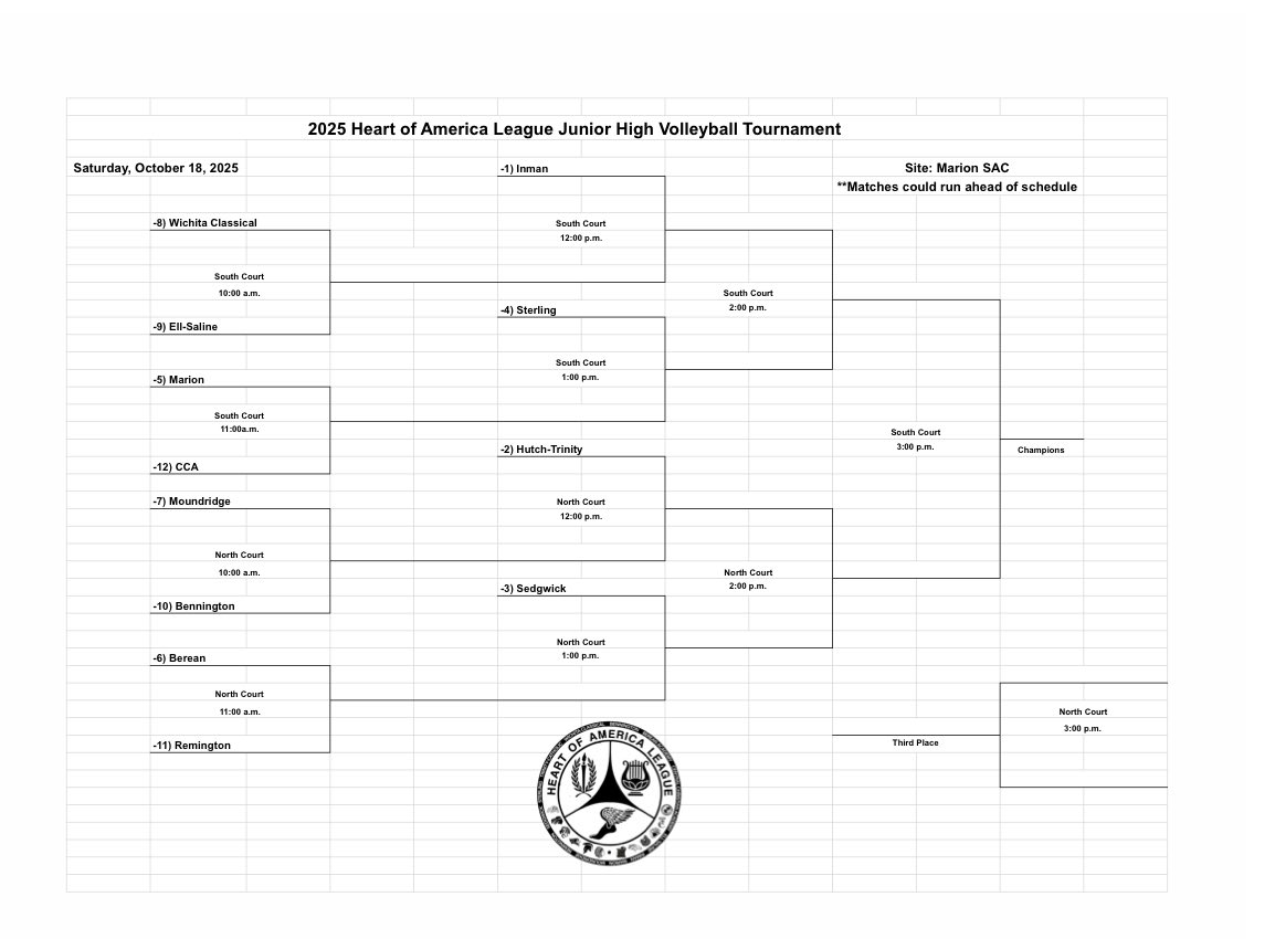 We are hosting the MS League Volleyball tournament tomorrow! Our girls play at 11am! Games are at the Sports &amp; Aquatic Center!