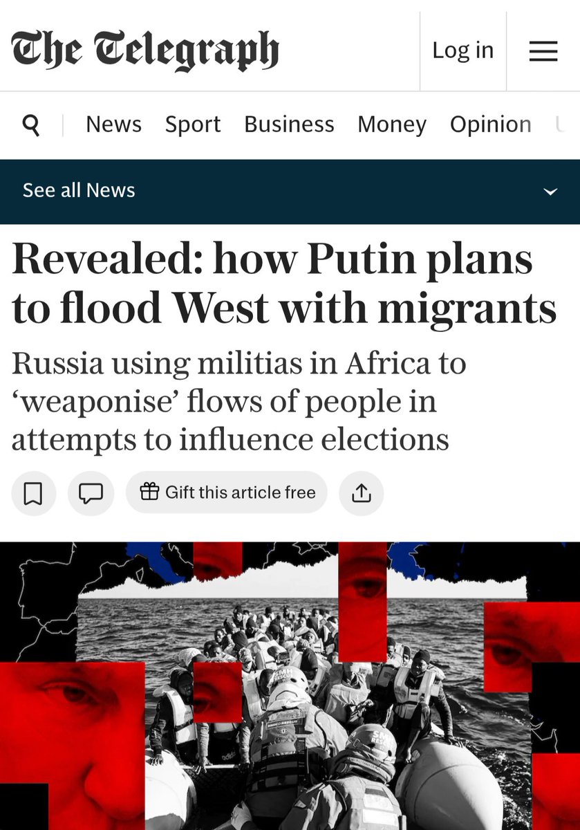 TawhakiTheGod's tweet image. Just a reminder that the European migrant problem is part of Putin's hybrid war, and everyone who denies that there is a problem is a Russian useful idiot