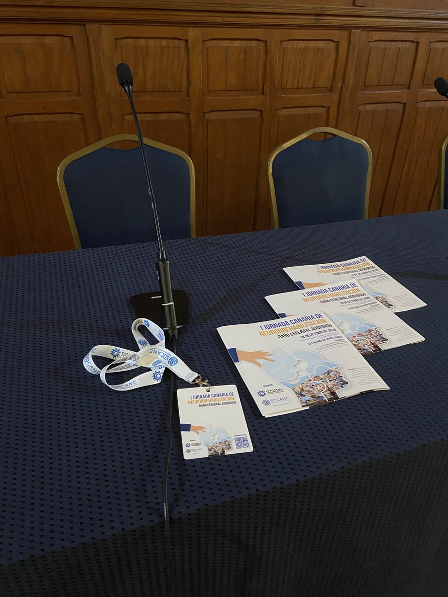 El salón Oriente del Iltmo Gabinete Literario de Las Palmas de Gran Canaria se prepara para acoger mañana la “I Jornada Canaria de Neurorrehabilitación” organizada conjuntamente por SOCANE y SOCARMEF <a href="/SERMEF_es/">SERMEF</a> <a href="/seneurologia/">SEN</a> <a href="/GABINETELITERAR/">Gabinete Literario</a> <a href="/EFEnoticias/">EFE Noticias</a>