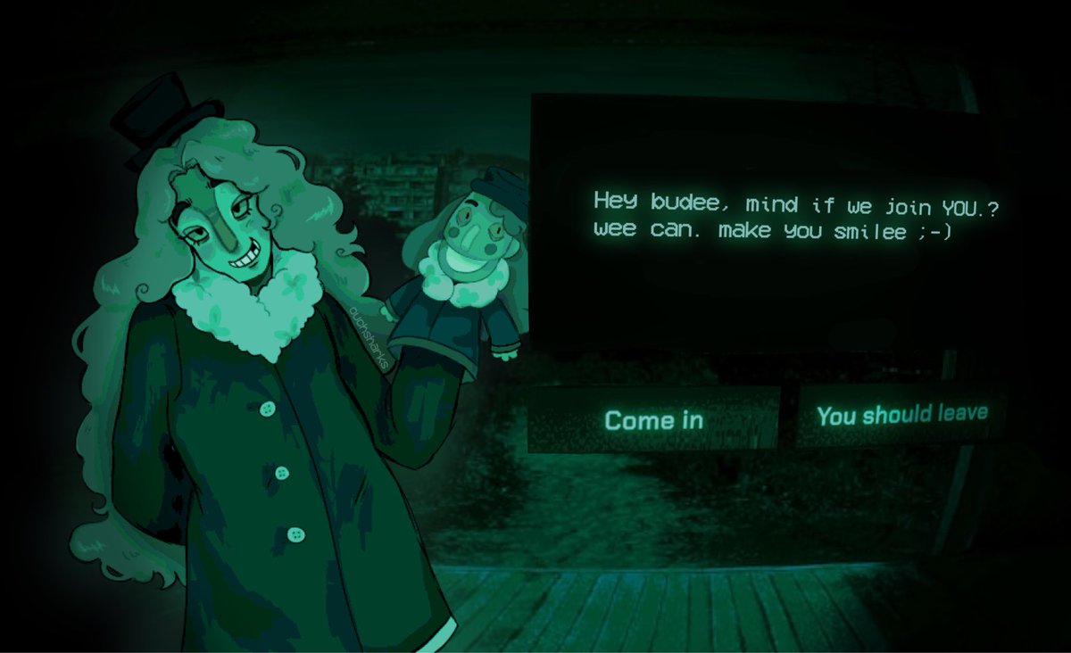 ouchsharks's tweet photo. Smile for me x No im not a human :3 i miss s4m sm i think im gonna replay it 
#smileforme #smileformegame #noimnotahuman #ninah @DayOfLane @yugsly 
@critical_reflex https://t.co/rk4aIcw5Nr