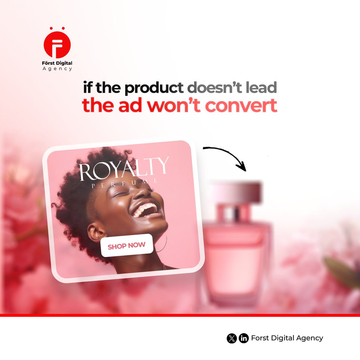 forstdigital's tweet image. Great copy. Smart targeting.  
But the product looked secondary.  

We fixed the framing.  
Now it sells.  

#CreativeFixes 
#ForstCreative