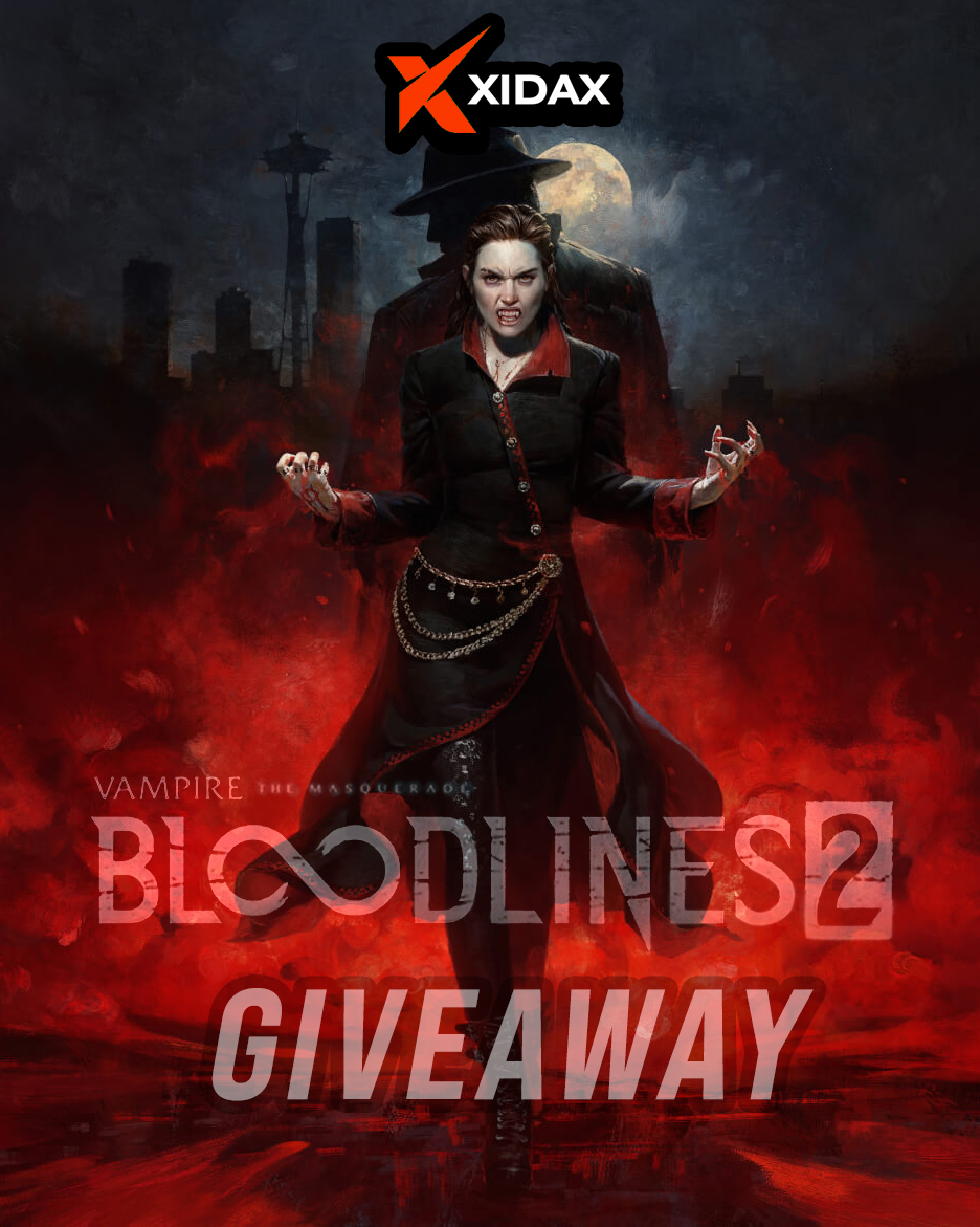 Vampires won! 🧛‍♂️ Xidax is giving away a copy of Vampire: The Masquerade - Bloodlines 2! 

To enter:
1. Like this post ❤️
2. Tag your favorite influencer 👥
3. Tell us which clan you would join! 🏴‍☠️

#VampireTheMasquerade #Bloodlines2 #Giveaway #GamingCommunity #Xidax