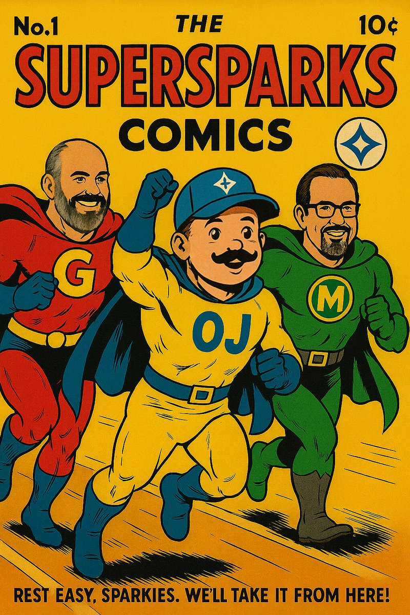 The SuperSparks – Gary, Matt, and lil OJ – are going to save the world, one coin at a time. We will keep defying odds and fighting for our retail family! Rest easy, Sparkies. We'll take it from here. ✨🚀🦸‍♂️ $CLSK
