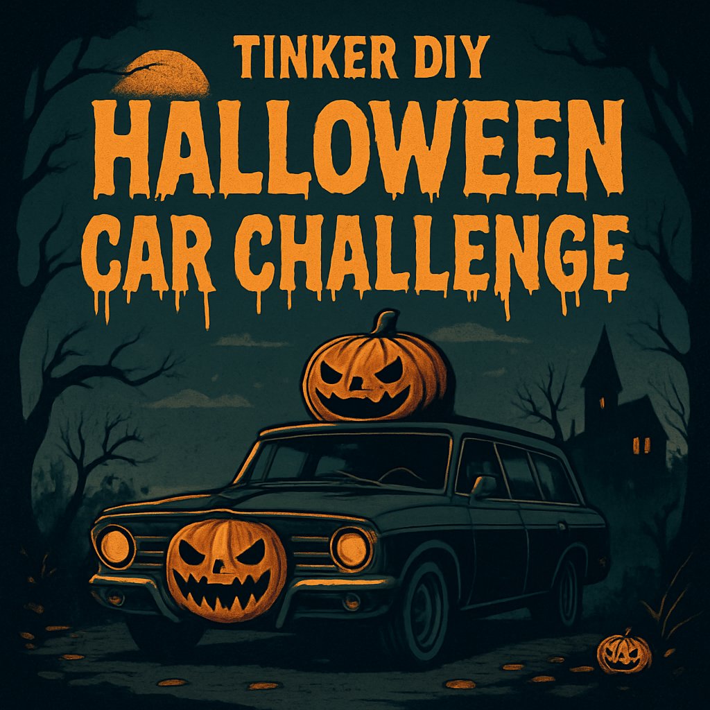 tinkerdiyapp's tweet image. 👻 Show us your spooky side!
It’s Tinker DIY’s Halloween Car Challenge - decorate your ride, tag us, and get a special treat in your DMs. 🍬🚗 Ends Hallow’s Eve (Oct 31).

1️⃣ Decorate your car
2️⃣ Snap a photo
3️⃣ Post &amp;amp; tag @tinkerdiyapp
4️⃣ Follow us &amp;amp; check your DMs 👀