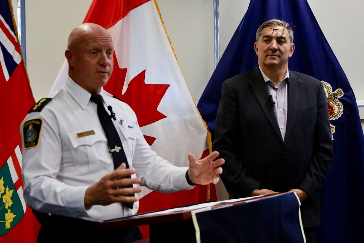 The @ongov is investing $981,888 to the <a href="/PtboPolice/">Peterborough Police</a> for enhanced policing to combat theft through F.I.R.S.T. and human trafficking/sexual violence.

The Police’s CCTV network will also see additional cameras installed throughout the City with the funding.