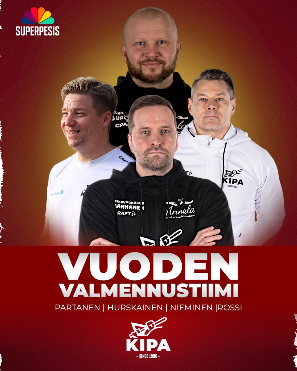 Pesiskauden päätösristeilyllä palkittiin kipalaisia! 🔥

Sulo-Veikko Varonen palkittiin vuoden poikapesäpalloilijana ja KiPan valmennusnelikko (Partanen, Hurskainen, Nieminen, Rossi) vuoden valmennustiiminä!

Onnittelut palkituille! 👏

#kipasydän #kipa90 #pesis #kitee