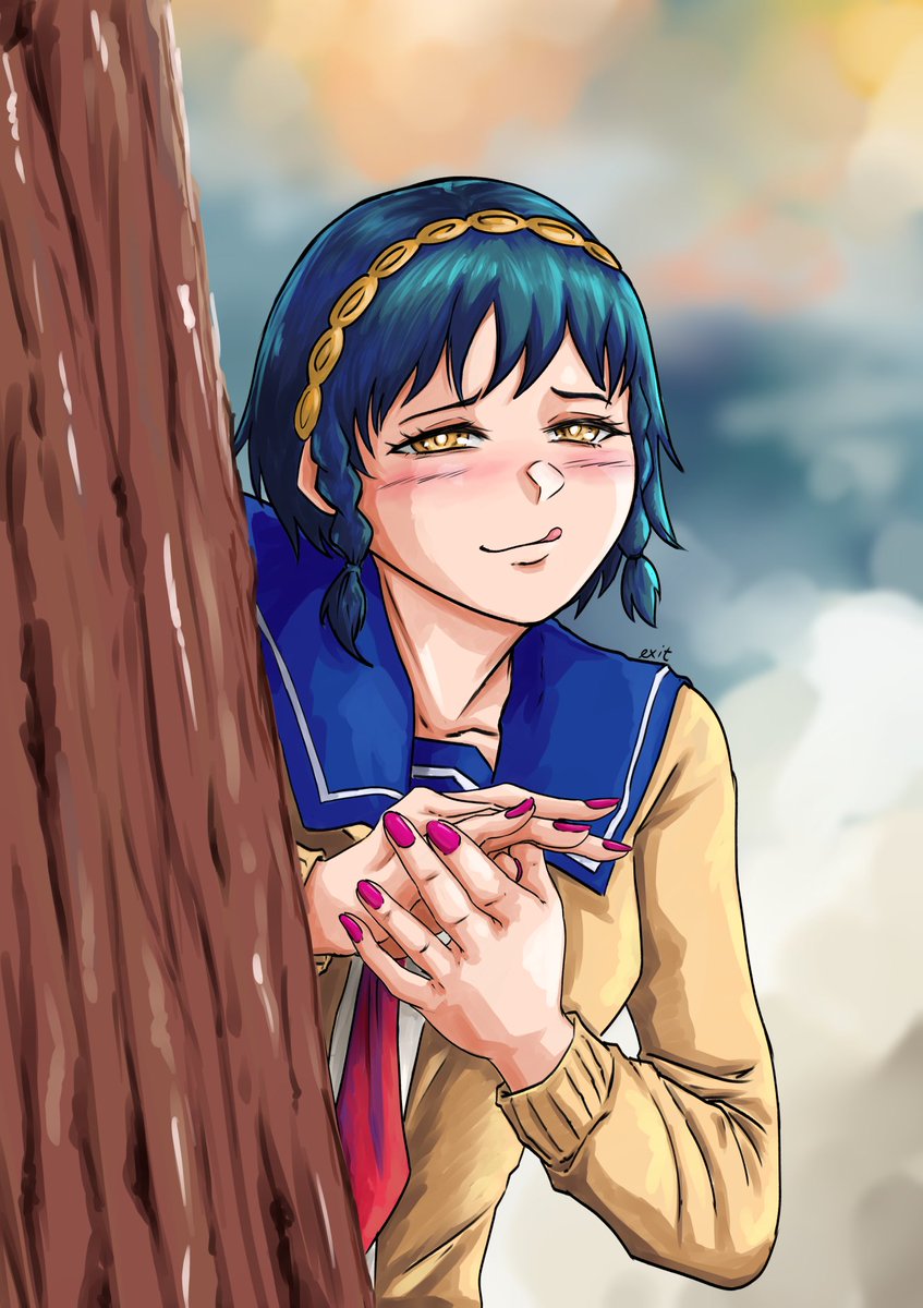 exit_oxide's tweet image. #魔都精兵のスレイブ
Yachi: I want to be stronger.

Tobera: