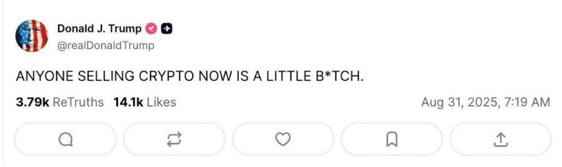 We are not selling 😴