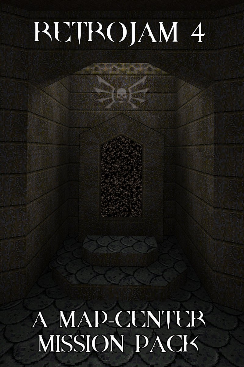 With 25 maps and the biggest hub we ever had to make, it’s pretty clear that we’re not doing Quake on the side anymore. Cancel your plans for this weekend, it's time to play Map-Center's Retrojam 4. Download here: tinyurl.com/mstb9yf2