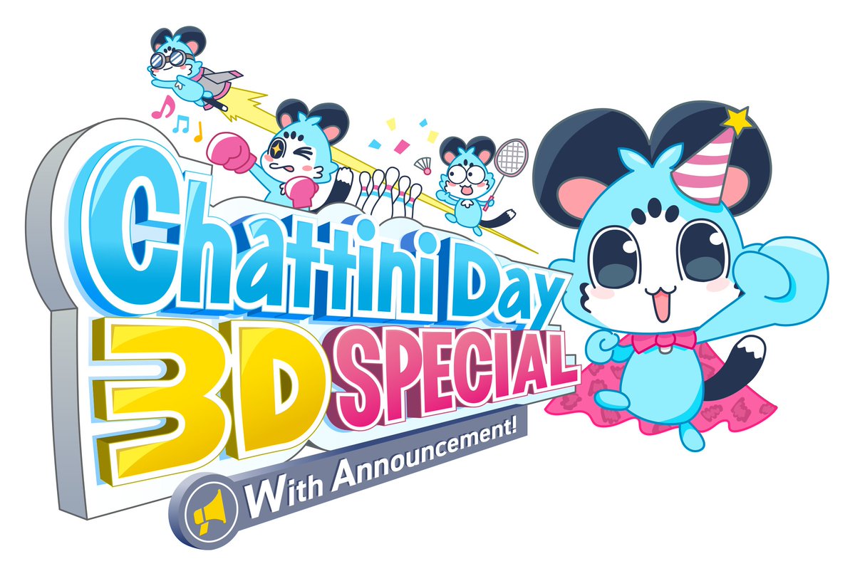 🎉CHATTINI DAY: 3D SPECIAL 🎉
+ Announcement!

⟡PDT - 6 PM, 19th October
⟡CEST - 3 AM, 20th October
⟡JST - 10 AM, 20th October