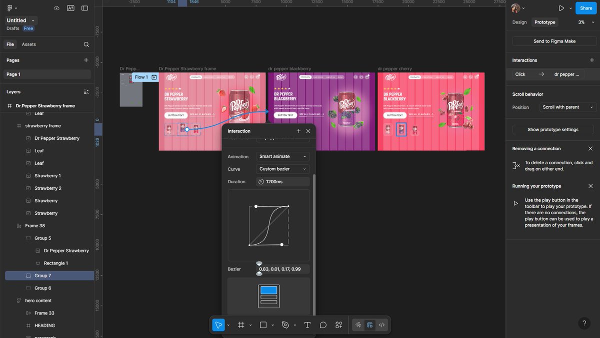 shikshya72's tweet photo. #LUD20
While working on animation today, I discovered Clip Content and Custom Bezier Curve in Figma — two features that completely changed how I see motion design. They make the animation flow so much smoother!
@learning_utsav
#FestivalOfLearning #LearningUtsav2025 https://t.co/q7YYwREIJi