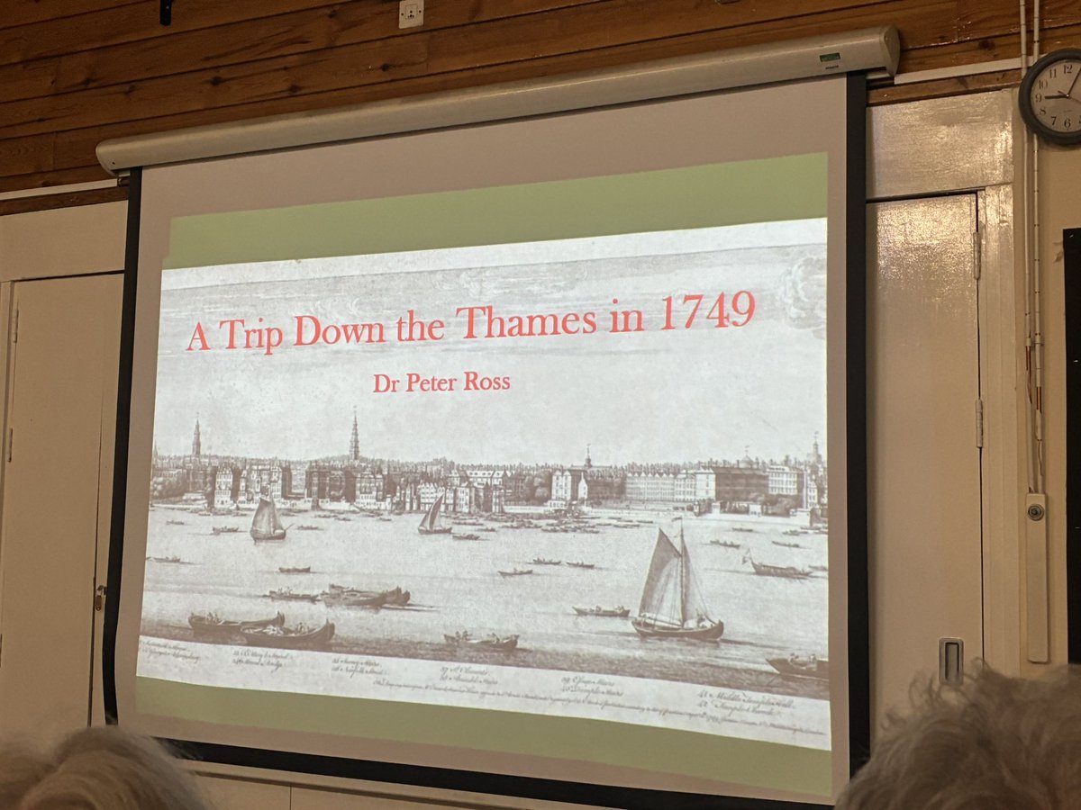Leigh Stanford (@leighfstanford) on Twitter photo Really interesting talk last night <a href="/ChingfordHist/">Chingford Historical Society</a> by Dr Peter Ross who I remember well from the Guildhall Library many years ago. A trip along the Thames from Westminster to London Bridge using paintings and the 1749 panorama by Samuel and Nathaniel Buck. Really interesting talk last night <a href="/ChingfordHist/">Chingford Historical Society</a> by Dr Peter Ross who I remember well from the Guildhall Library many years ago. A trip along the Thames from Westminster to London Bridge using paintings and the 1749 panorama by Samuel and Nathaniel Buck.