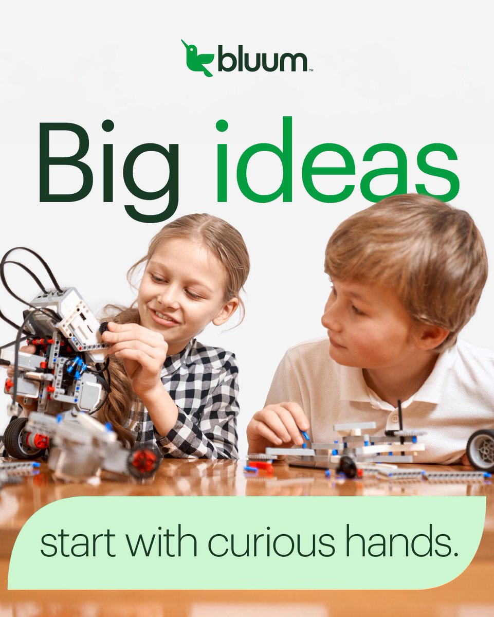 Bluum_EdTech's tweet image. When students can touch, build, and explore, learning becomes unforgettable.

That’s why Bluum brings you STEM bundles, robots, 3D printing, AR/VR, coding tools, and more. They&apos;re designed for every grade and skill level. Whether you&apos;re just starting or powering up a Fab Lab, we…