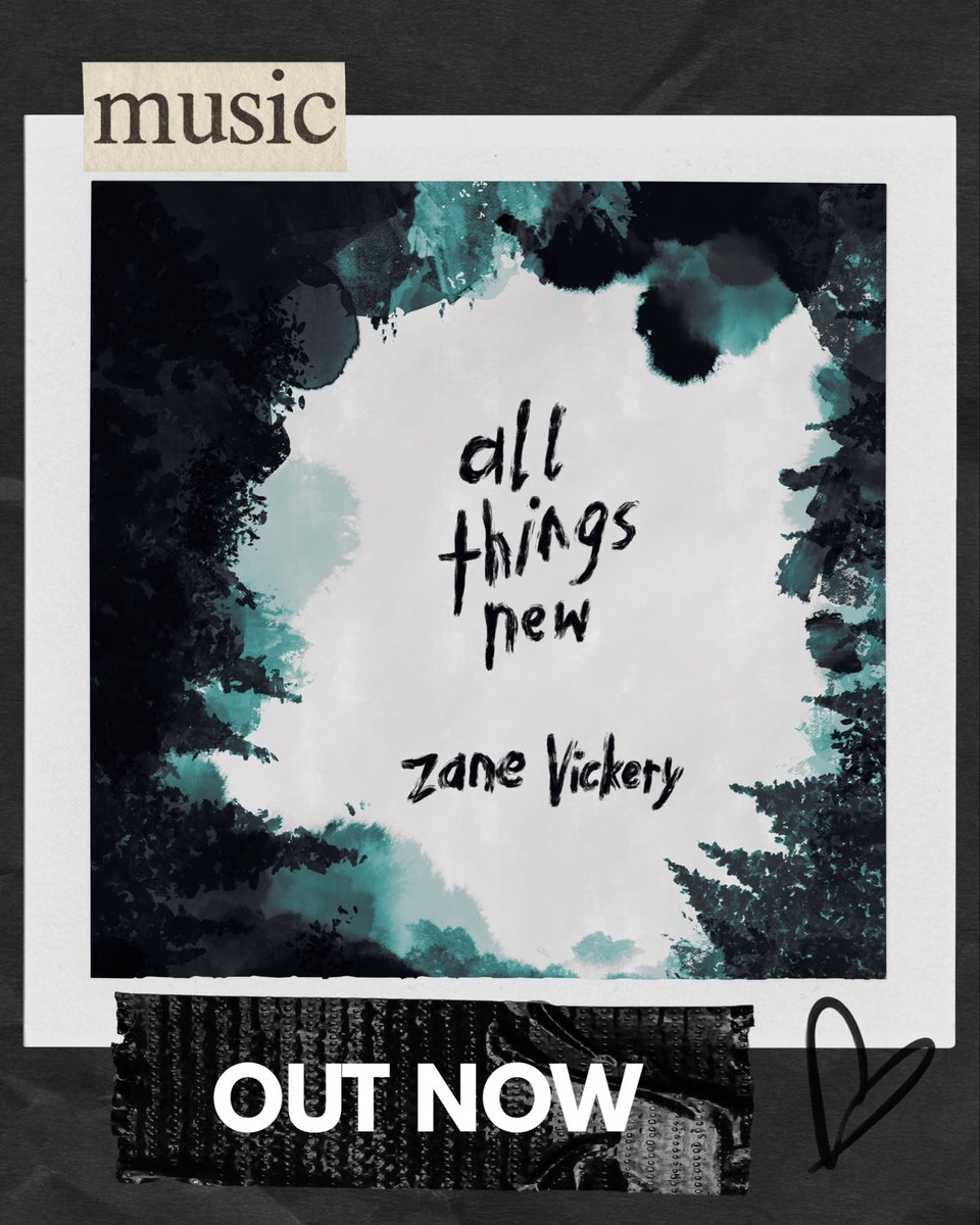 So honoured I finally got to collaborate with Zane Vickery for his latest single “all things new” by creating the artwork.
Here he rakes through the cultural wasteland inherited by many American Christians and wonders how to untangle truth from lies.

spotify.link/eOEWREcPxXb