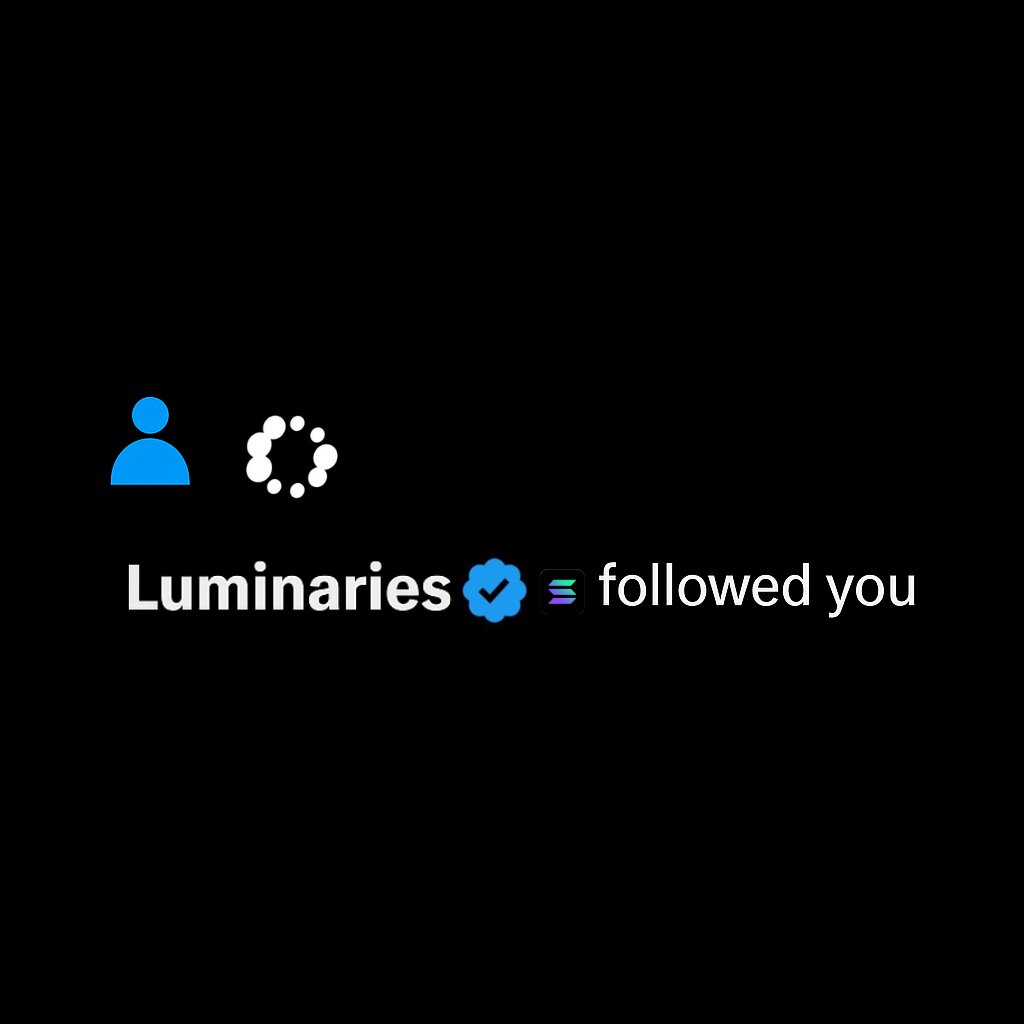 Luminaries tweet media