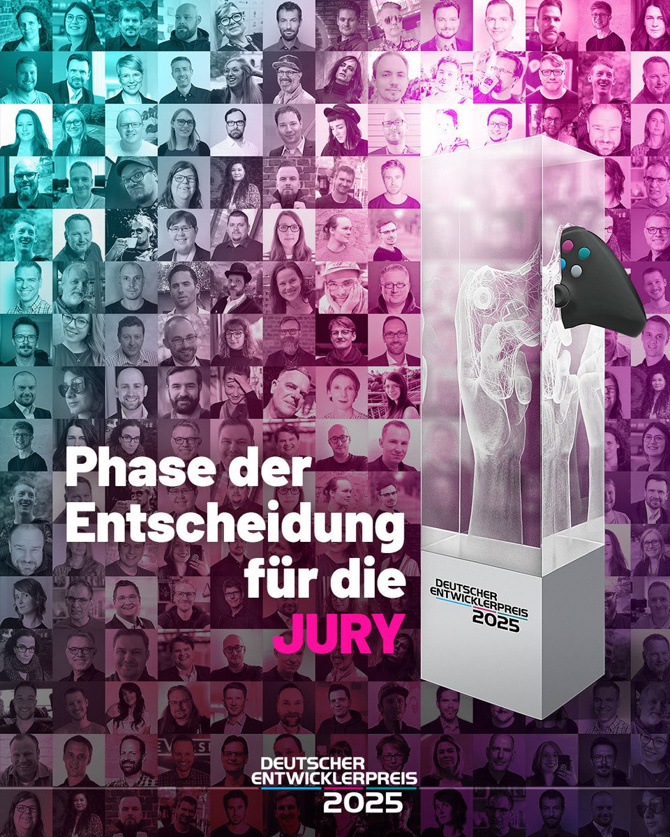 Die Jury des DEP steckt mitten in der 𝗳𝗶𝗻𝗮𝗹𝗲𝗻 𝗣𝗵𝗮𝘀𝗲. Wer hat überzeugt? Welche Projekte schaffen es unter die Nominierten? 👀

Schon bald erfahren wir, wer in diesem Jahr ins Rennen um die begehrten Trophäen geht.🏆

𝗗𝗶𝗲 𝗦𝗽𝗮𝗻𝗻𝘂𝗻𝗴 𝘀𝘁𝗲𝗶𝗴𝘁! 🚀

#DEP2025