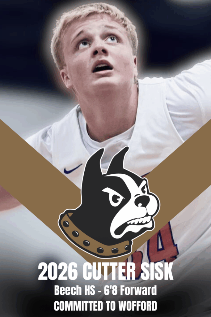 Phenom_Hoops's tweet image. Wofford lands sneaky big man in 2026 6’8 Cutter Sisk
#PhenomHoops 

Read all about his game, as @WoffordMBB snags a very intriguing prospect in Sisk. Also see why they were the place for him in the end: phenomhoopreport.com/wofford-lands-…