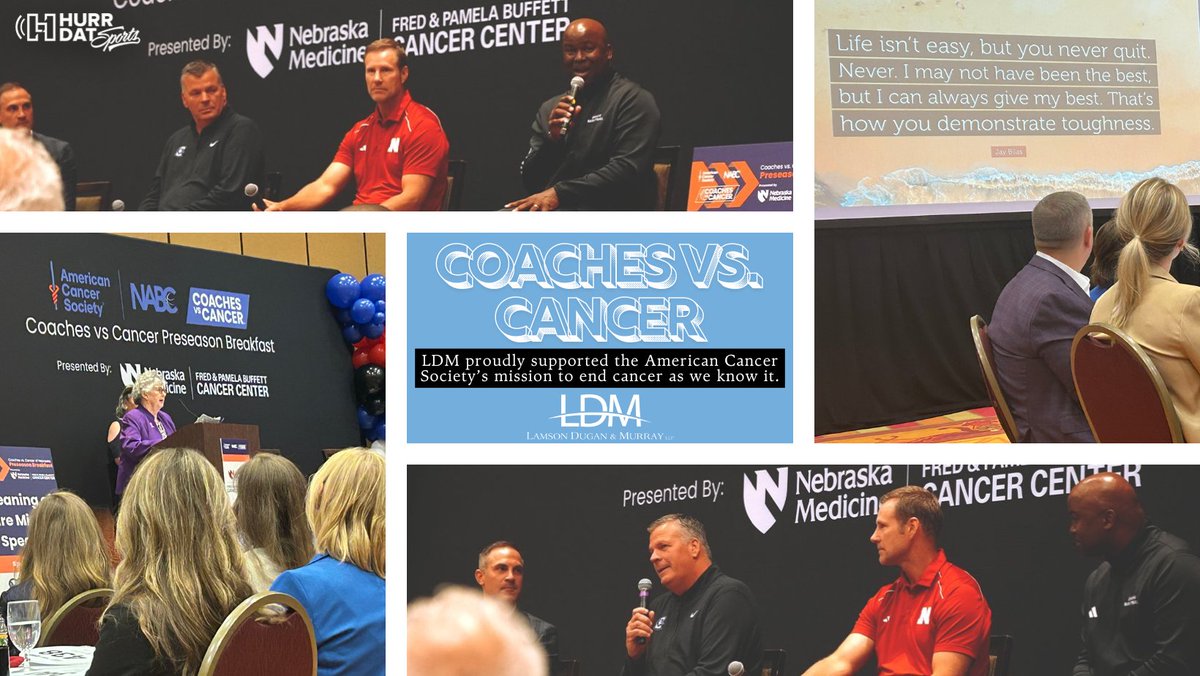 LDM supported the Coaches vs. Cancer Preseason Breakfast—a powerful event uniting our community to fight cancer.
Thanks to <a href="/AmericanCancer/">American Cancer Society</a> and coaches Chris Crutchfield, Greg McDermott &amp; Fred Hoiberg for leading with heart. 💙

#CoachesVsCancer #LDMlaw #Community #CancerAwareness