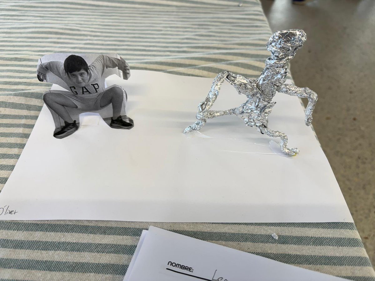 🎨Mi cuerpo es mío

En Plástica hemos trabajado el cuerpo como forma de expresión.
👩‍🎨 Inspirándonos en Antony Gormley y Niki de Saint Phalle, ¡hemos creado nuestras propias esculturas!

#ArteEnLaEscuela #ExpresiónCorporal #Creatividad #Conexiones #VSvidaSana #CuidarmeParaCuidarte