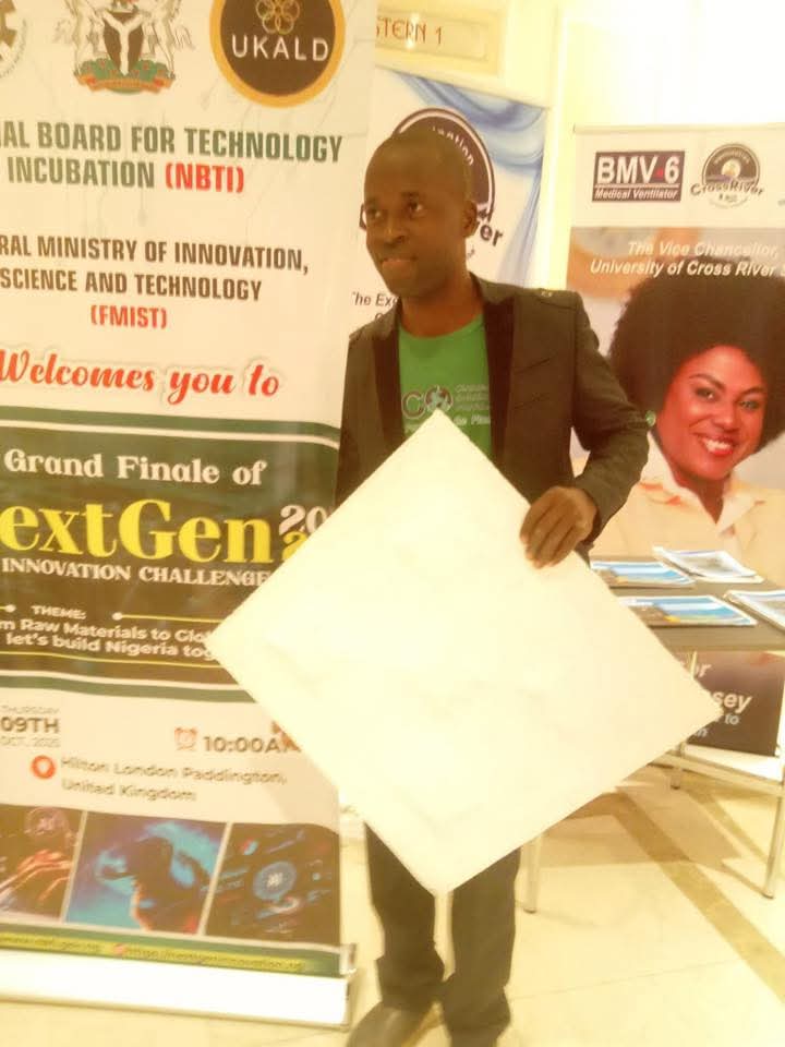 Out of over 1,000 submitted innovations worldwide, his project was recognised leading to partnerships with Teesside University (UK) and Amanda Franket-Haber Innovation Africa (Tel Aviv, Israel)

A proud moment for Iwoland, Osun State, and Nigeria! 👏 😊