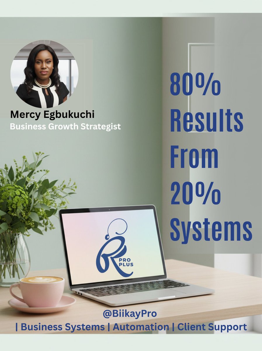 BiikayPro's tweet image. 80% Results. 20% Systems.
That’s the secret most businesses overlook.
Build smarter systems → create smoother growth → scale with ease.
#SmartSystems #Automation